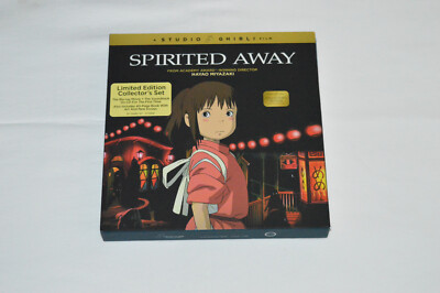 SPIRITED AWAY (BLU RAY + CD SOUNDTRACK BOX SET 2-DISC) Hayao Miyazaki Region A