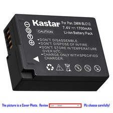 Kastar Replacement Battery for Panasonic DMW-BLC12 DMW-BLC12E DMW-BLC12PP BLC12