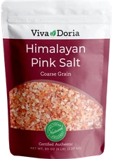 Viva Doria Himalayan Pink Salt, Coarse Grain, 2 lb