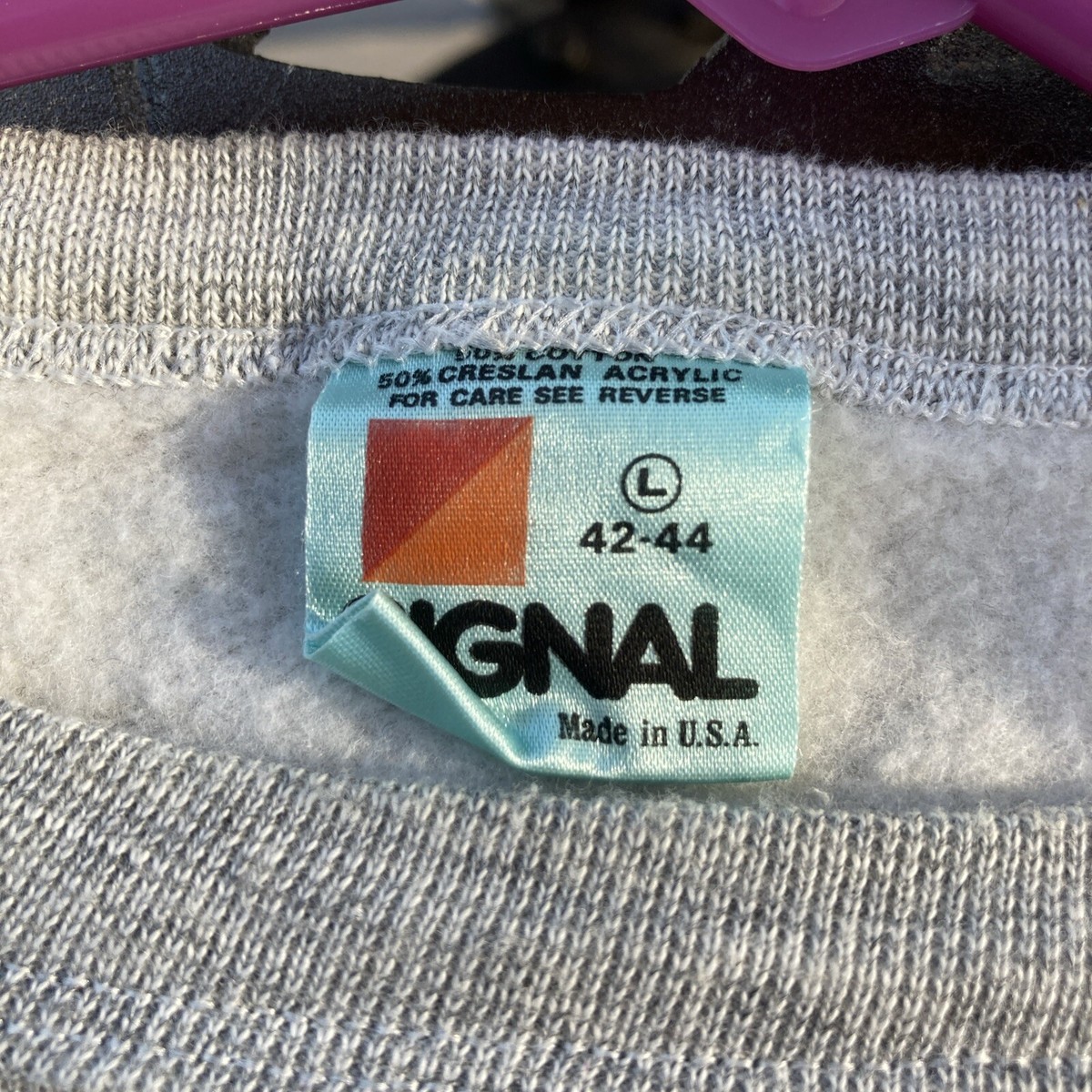 Live AId 1985 Vintage Original Signal Sweatshirt Large 42-44
