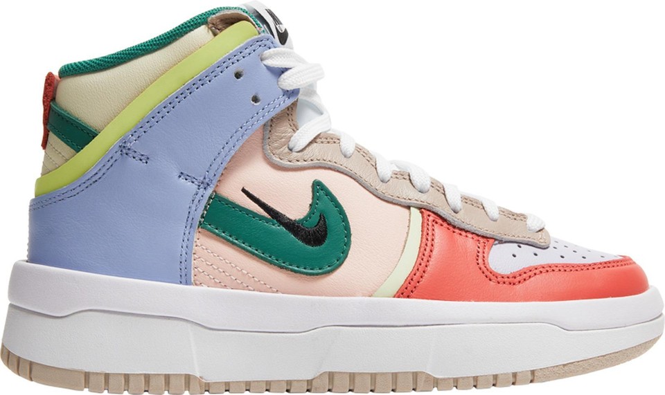 Nike Dunk High Rebel Pink Oxford Nike Dunk Rebel High Cashmere Coral W
