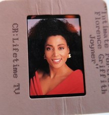 FLORENCE GRIFFITH JOYNER Flo-Jo OLYMPIC GOLD MEDAL WINNER ORIGINAL SLIDE 7