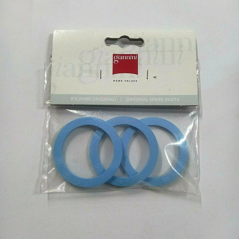 Guarnizioni originali conf.3pezzi Giannini caffettiera Giannina 3 tazze C966