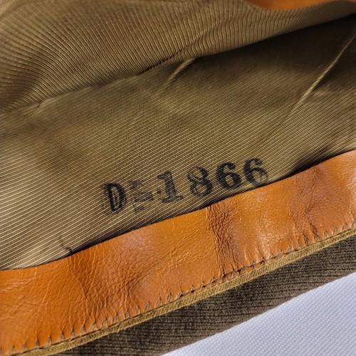 WWII US Military Garrison Hats Cap Army VTG Uniform Wool Canvas Green Blue Brown - Picture 5 of 15
