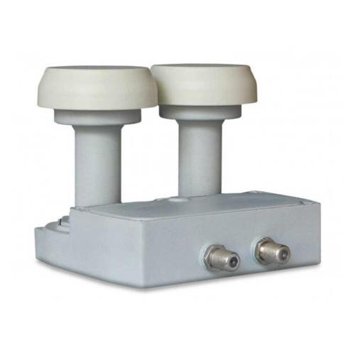 UX-MBTW6 LTE LNB Monoblocco 6° Fracarro: 2 Uscite Universali Dual Feed