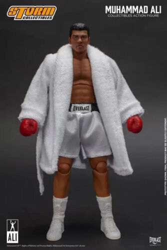 Storm Toys Muhammad Ali Boxeador Campeón Tres Cabezas Cara Modelo Coleccionable - Imagen 7 de 12
