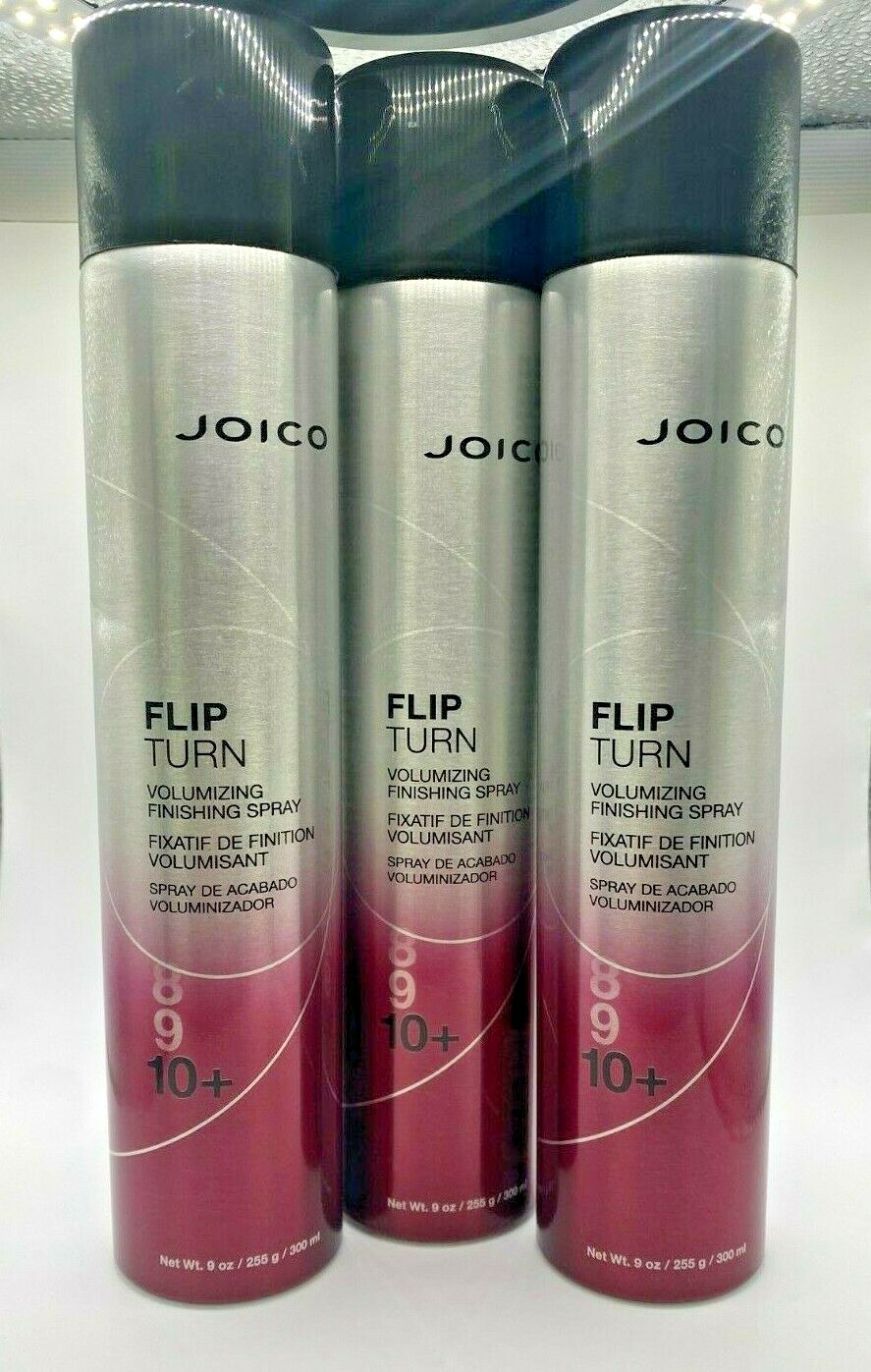 Joico Flip Turn Volumizing  Finishing Hair Spray   10+     3 pack