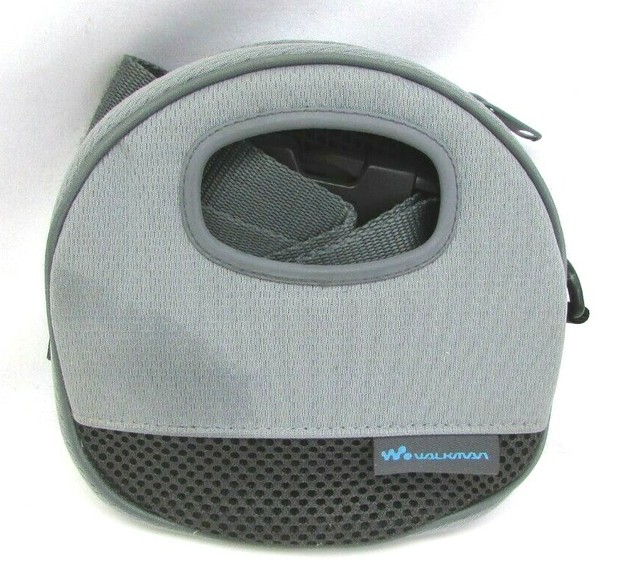 Sony CD Walkman Belt Case NEw Gray CDCASE4 eBay