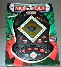 HASBRO Monopoly Handheld Casino Game (1999, Used) Bonus Rounds: Batteries Incl.