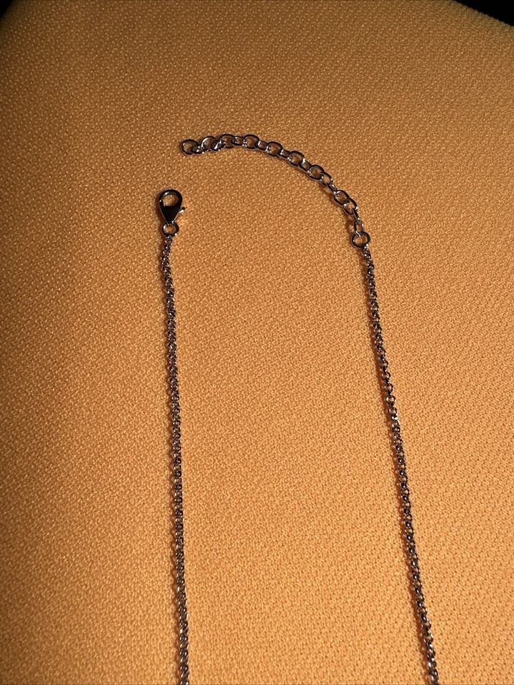 Colar de prata quartzo esfumaçado  - Imagem 3 de 4