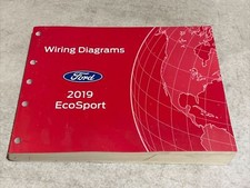 2019 Ford EcoSport Electrical Wiring Diagrams Manual