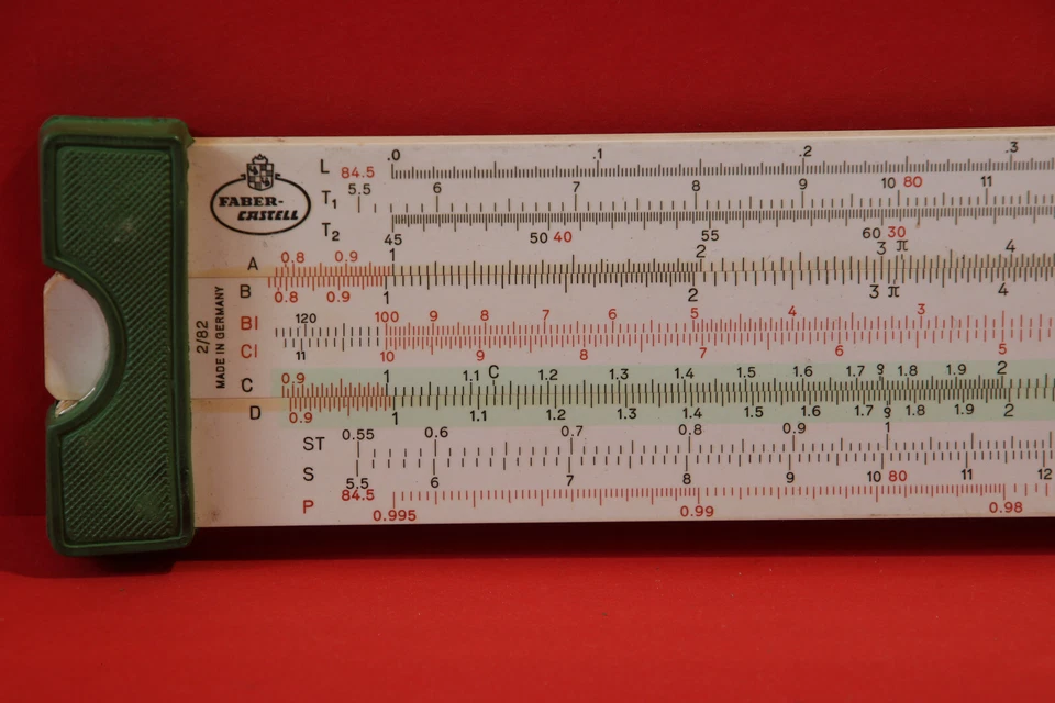Vintage Faber Castell Duplex 2/82  Slide Rule /  Rechenstab - Bild 4 von 4