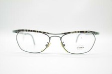 Vintage Sting 5037 Green Brown Oval Glasses Eyeglass Frame NOS