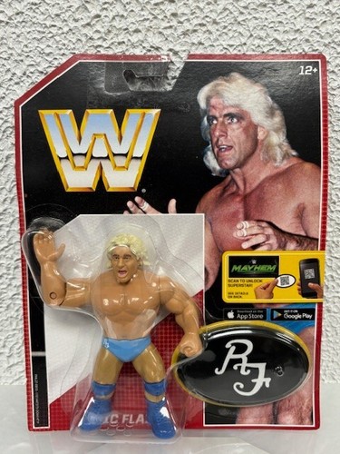 Mattel WWE Retro Series 4 RIC FLAIR Hasbro Style W...