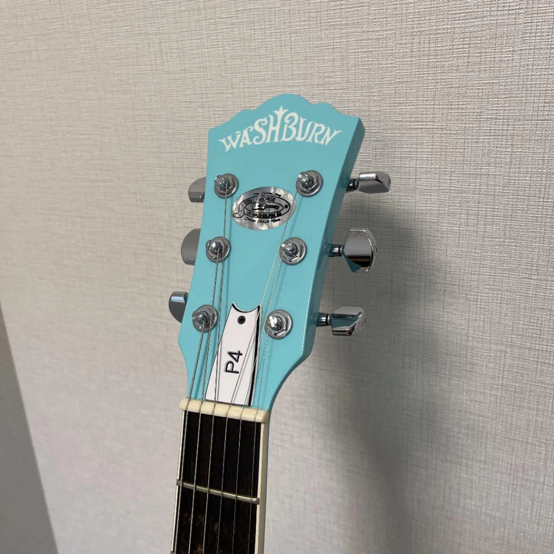 Washburn ヌーノ P2 ティファニーブルー Washburn Nuno Models Diary Vol.6】1997年製P4 – GuitarQuest