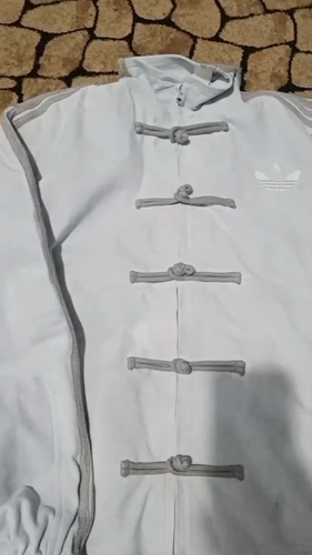 New adidas China Year of the Snake Limited Versatile Loose Striped Jacket - Video 1 of 1