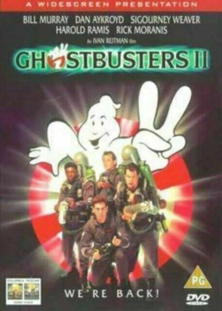 Ghostbusters II (DVD, 1989) DVD (2008) Bill Murray FREE SHIPPING