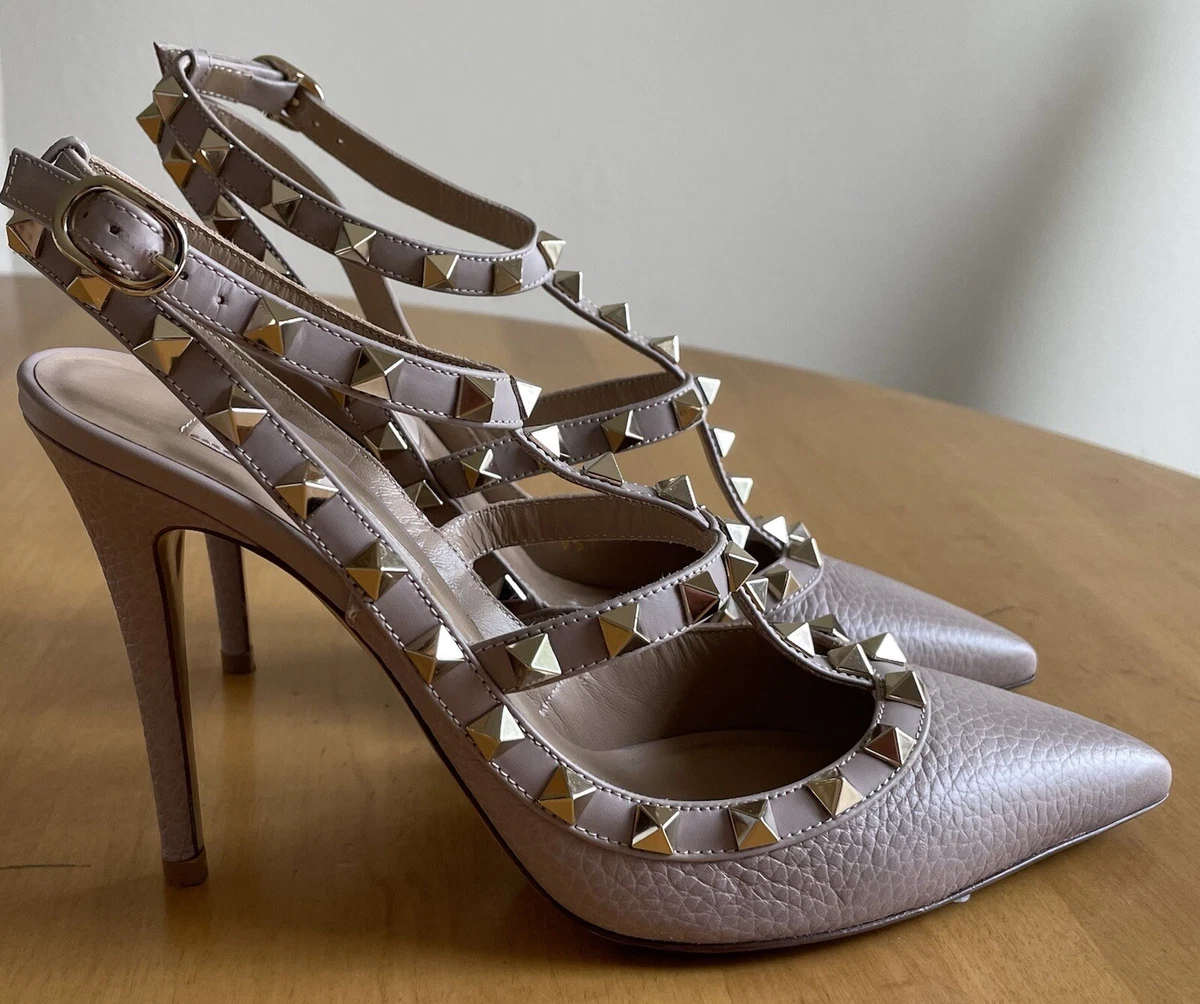 Authentic Valentino Garavani Woman&#039;s Nude High Heels Size 36.5 | eBay