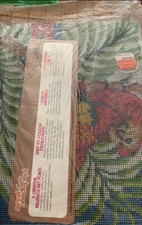 Sunset needlepoint parrots nouveau