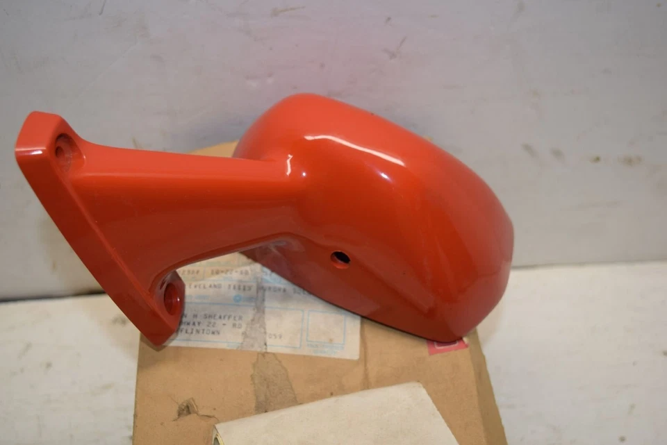 Espejo retrovisor naranja nuevo Mopar Mitsubishi años 80 MB117069 - C86 Foto 3 de 4