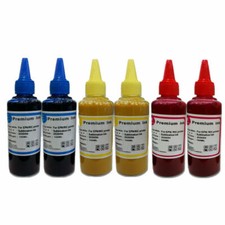 6 x 100ml Sublim Sharp Dye Sub Sublimation Ink 3 Colour Set fits Epson Printers