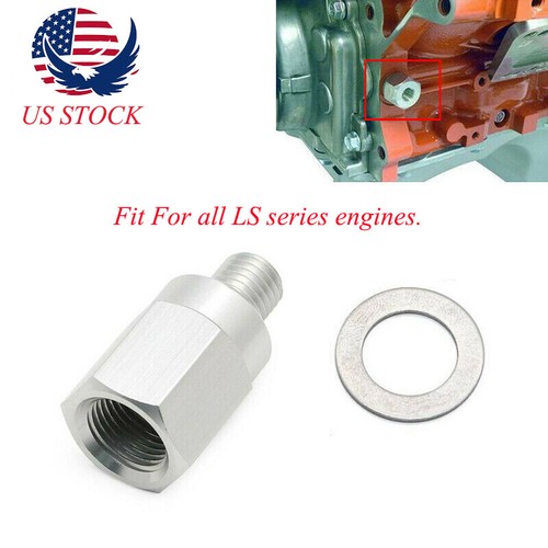 For LS Coolant Temp Sensor Adapter M121.5 NPT Temperature Sensor