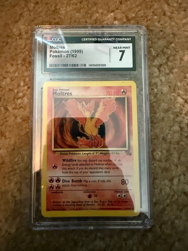 Moltres (Unlimited) graded CGC 7 for sale on eBay
