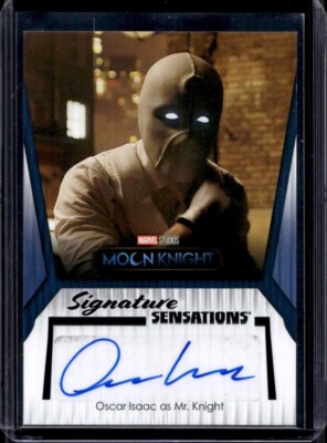 Upper Deck Marvel Studios Series 1 Oscar Isaac Auto Moon Knight SS 