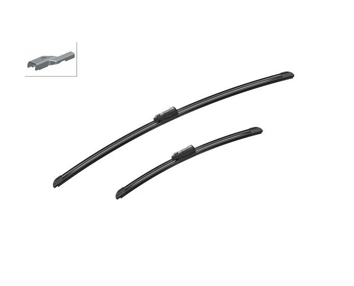Juego de escobillas limpiaparabrisas delantero peugeot 208 2012 en adelante BOSCH AEROTWIN Foto 2 de 4