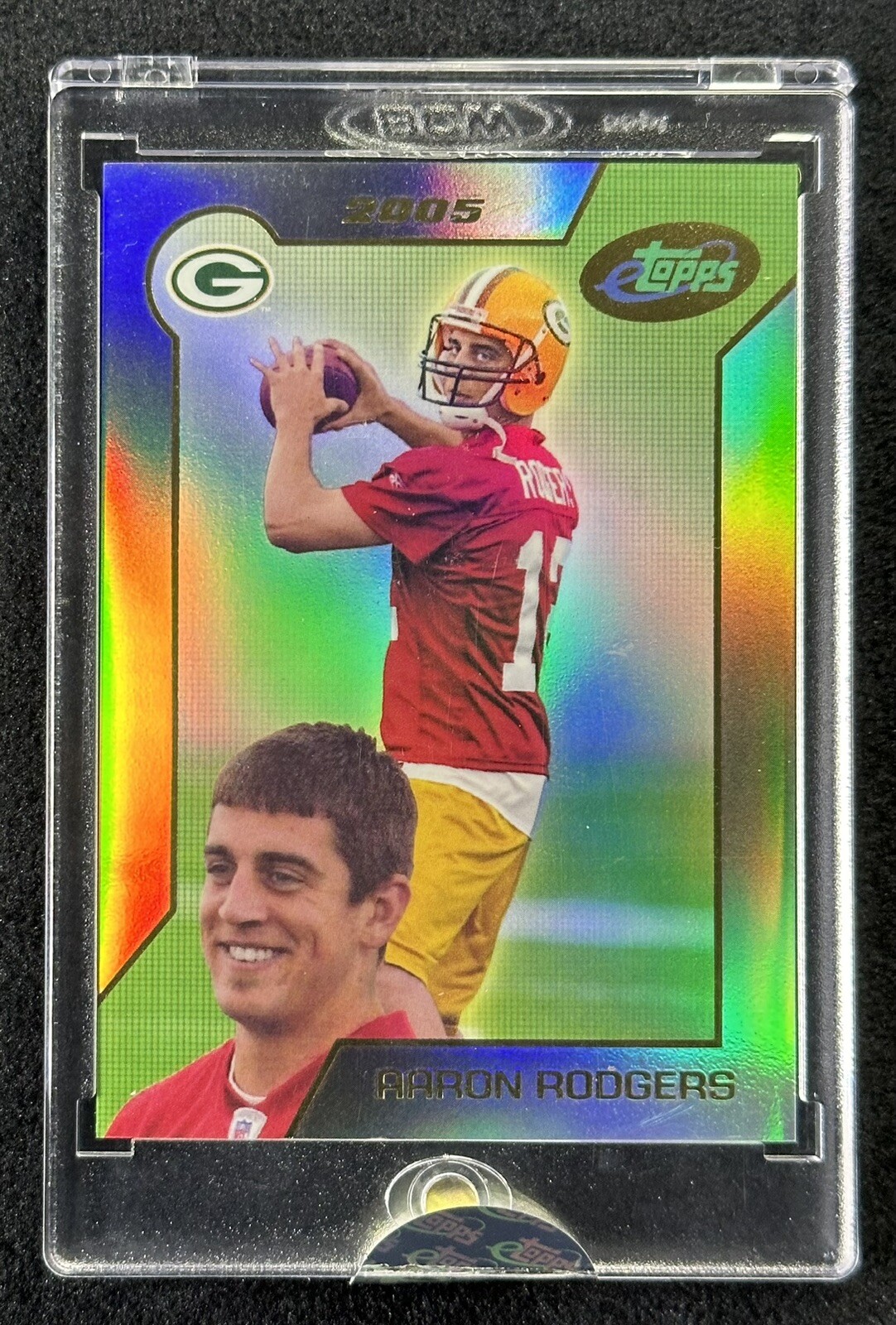 2005 eTopps /1200 #57 AARON RODGERS Uncirculated - Green Bay Packers - RY