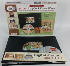 NEW Seasons Click Create Instant Scrapbook Photo Album w/ CD Software Program