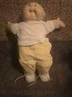 Vintage Cabbage Patch Kids Doll ~  Baby Doll Bald ~ Fully Clothed with Shoes