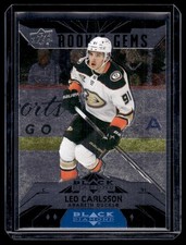 2023-24 UD Extended Series Retro Rookie Gems Leo Carlsson RC (JulBar)