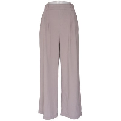 Halara, Palazzohose, Größe: L, Grau, Elasthan/Polyester, Einfarbig, Damen #P8X