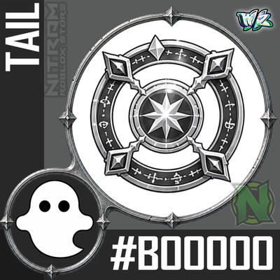 World Zero WZ - COSMETICS - #B00000 (GHOST) - TAIL