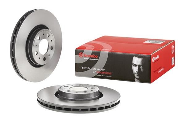 2X Bremsscheibe Prime Line - Uv Coated Brembo 09.9755.11 FüR XC90 Volvo 384 S60-image