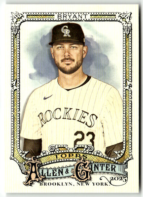 2025 Topps Allen & Ginter MLB No. 49 Kris Bryant
