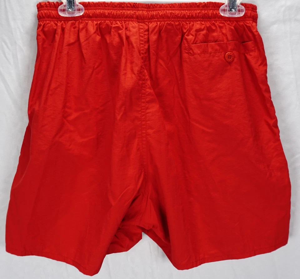PAUL & SHARK YACHTING TRAJE DE BAÑO TRAJE DE BAÑO BOARD SHORTS ROJO ITALIA PARA HOMBRES TALLA L Foto 4 de 4