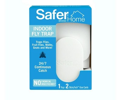 Safer Home SH502 Indoor Plug-In Fly Trap for Flies Fruit Flies Moths Gnats