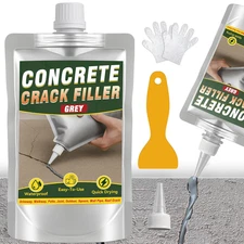 Concrete Crack Filler, Premium Cement Crack Filler, Self Leveling Crack Sealant,