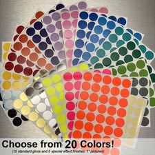 Polka Dot Self Adhesive Gloss Vinyl Stickers Choose From 20 Colors And 4 Sizes Polka Dot Self Adhesive Gloss Vinyl Stickers Choose From 20 Colors And 4 Sizes