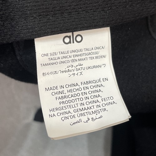 Alo Off Duty schwarze Baseballkappe für Herren - Einheitsgröße Wollmischung - Bild 8 von 10