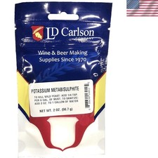 2 oz. Potassium Metabisulfite   Essential for Home Winemaking  Preservation