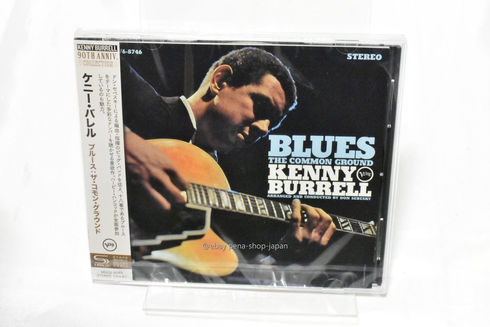KENNY BURRELL-BLUES - THE COMMON GROUND-JAPAN SHM-CD