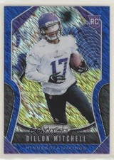 2019 Panini Prizm Rookies Blue Shimmer Prizm 6/10 Dillon Mitchell #358 ii1