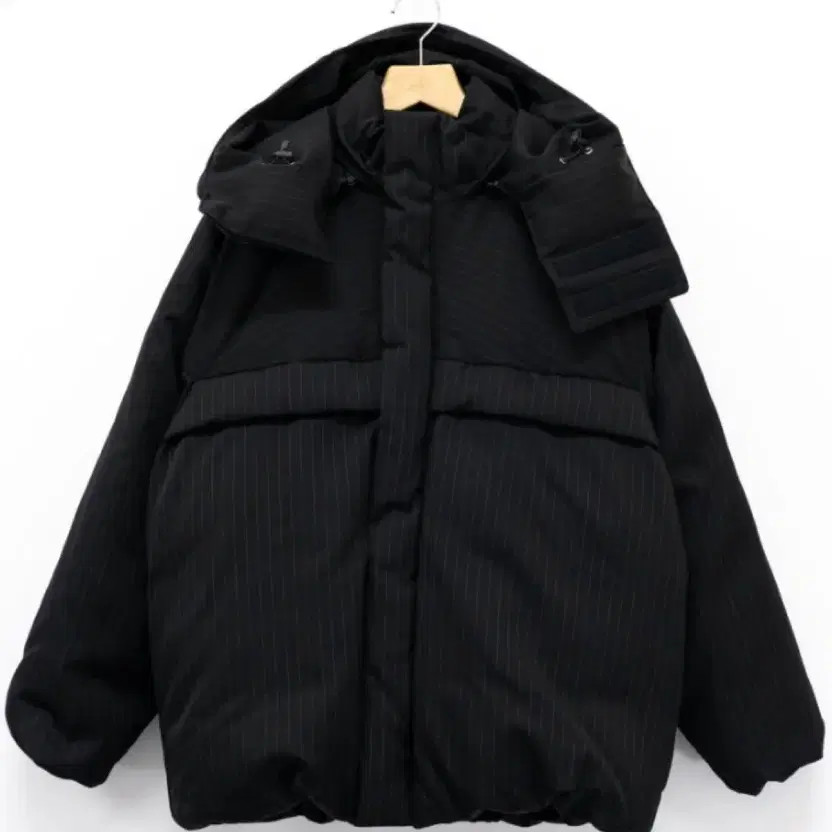 Graph Paper Down Puffer Jacket – Large, Unique St… - image 1