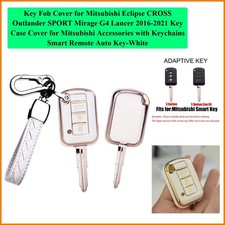 Key Fob Cover For Mitsubishi Eclipse Cross Outlander Sport Mirage G4 Lancer 2... Key Fob Cover For Mitsubishi Eclipse Cross Outlander Sport Mirage G4 Lancer 2...