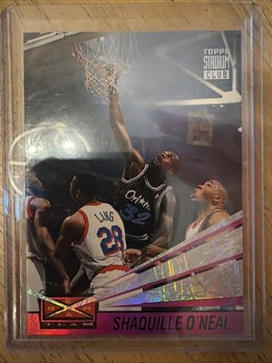 SHAQUILLE O'NEAL 1993-94 TOPPS STADIUM CLUB #1 BEAM TEAM MAGIC (S1)