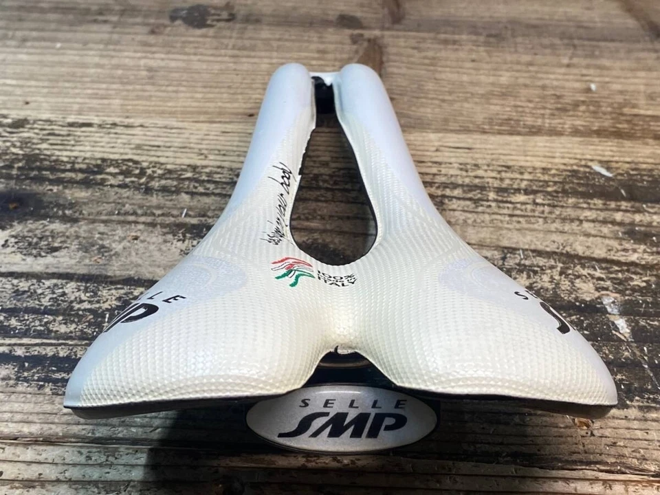 Sillín SELLE SMP HELL blanco piezas de ciclismo primero en llegar precio premium Foto 4 de 4