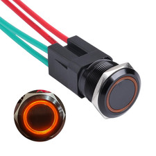 22Mm Heavy Duty Momentary Metal Push Button Switch Waterproof IP67 Large